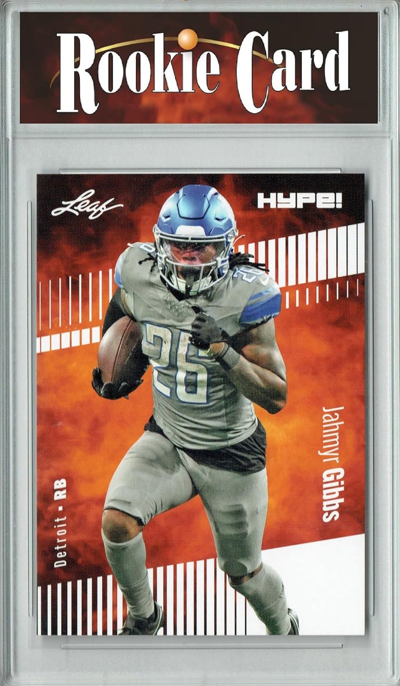 Certified Mint+ Jahmyr Gibbs 2023 HYPE #125 Only 5000 Made Rookie Card Detroit Lions